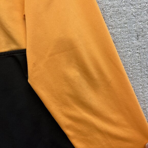 O'neill Men M Full-Zip Fleece Mid Layer Sweater Jacket Orange / Black Snowboard - Picture 12 of 14